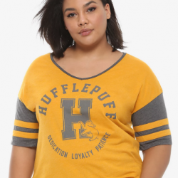 plus size hufflepuff shirt